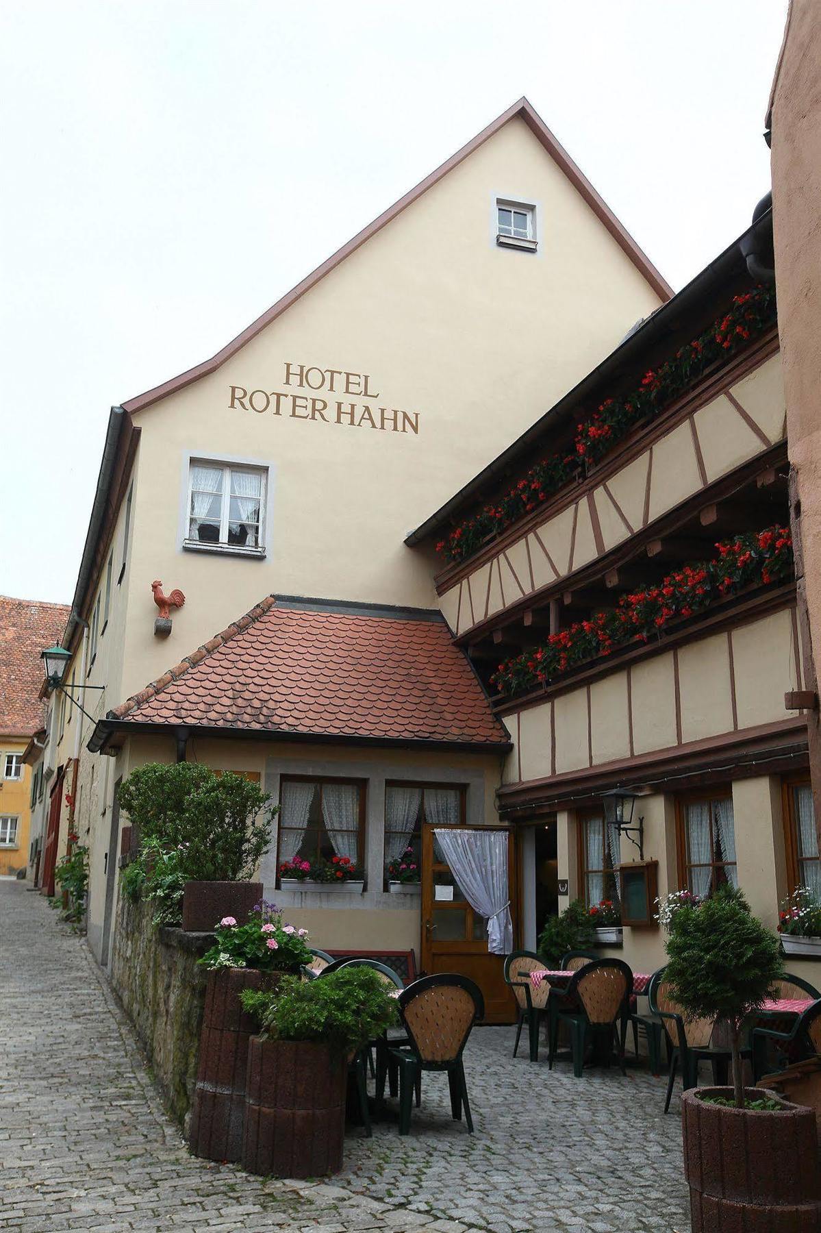 Hotel Roter Hahn Rothenburg ob der Tauber Kültér fotó