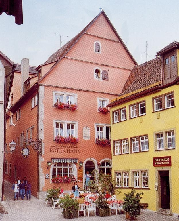 Hotel Roter Hahn Rothenburg ob der Tauber Kültér fotó