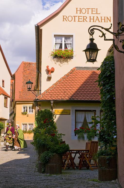 Hotel Roter Hahn Rothenburg ob der Tauber Kültér fotó