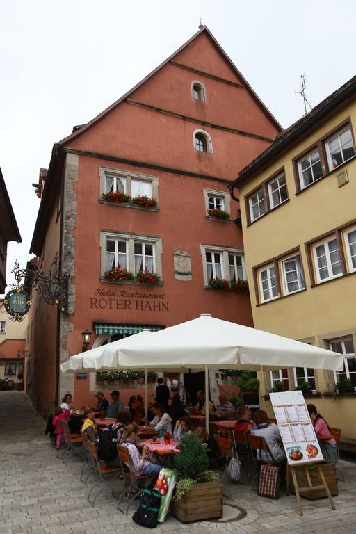 Hotel Roter Hahn Rothenburg ob der Tauber Kültér fotó