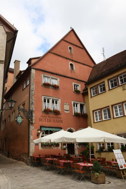 Hotel Roter Hahn Rothenburg ob der Tauber Kültér fotó